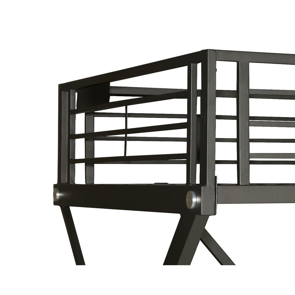 Z-Bedroom Full Size Study Loft Bunk Bed. Picture 7