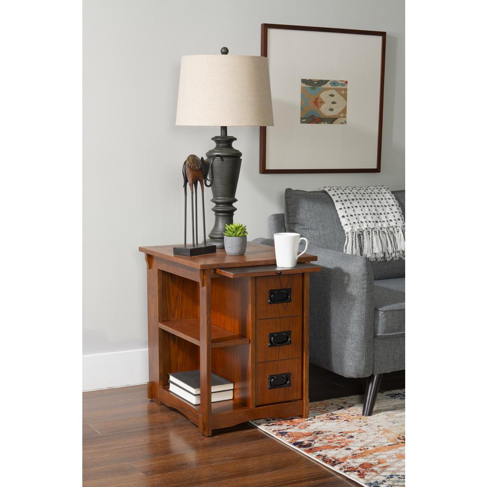 Mission Oak Cabinet Table. Picture 14