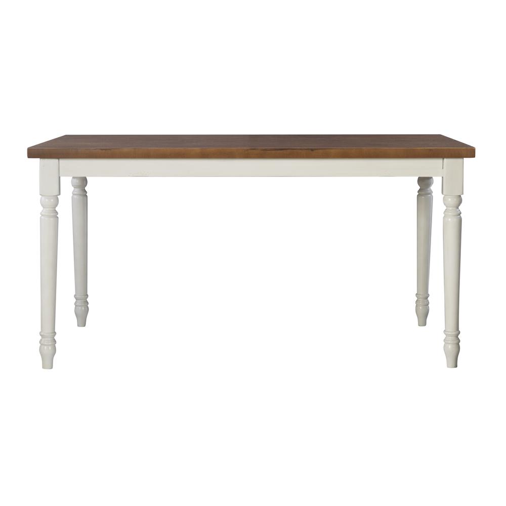 Willow Brown Dining Table. Picture 1