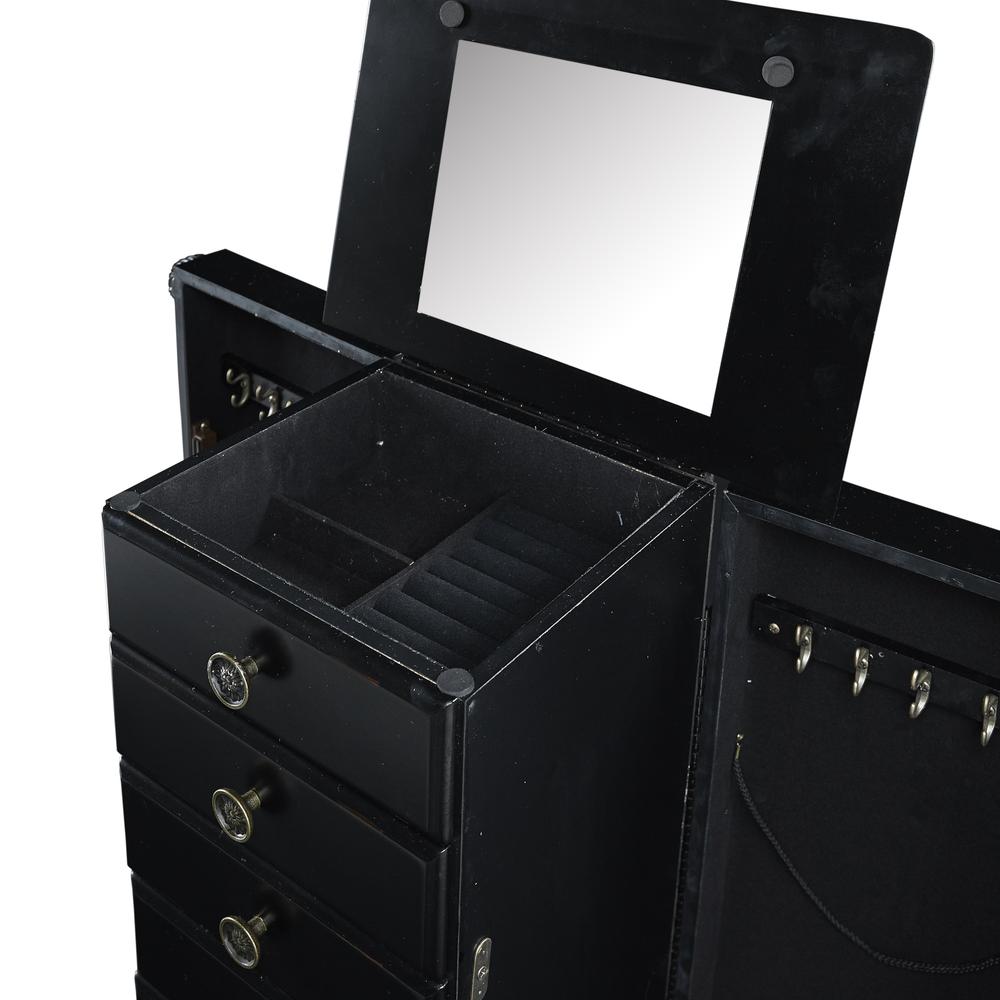 Ebony Jewelry Armoire. Picture 2