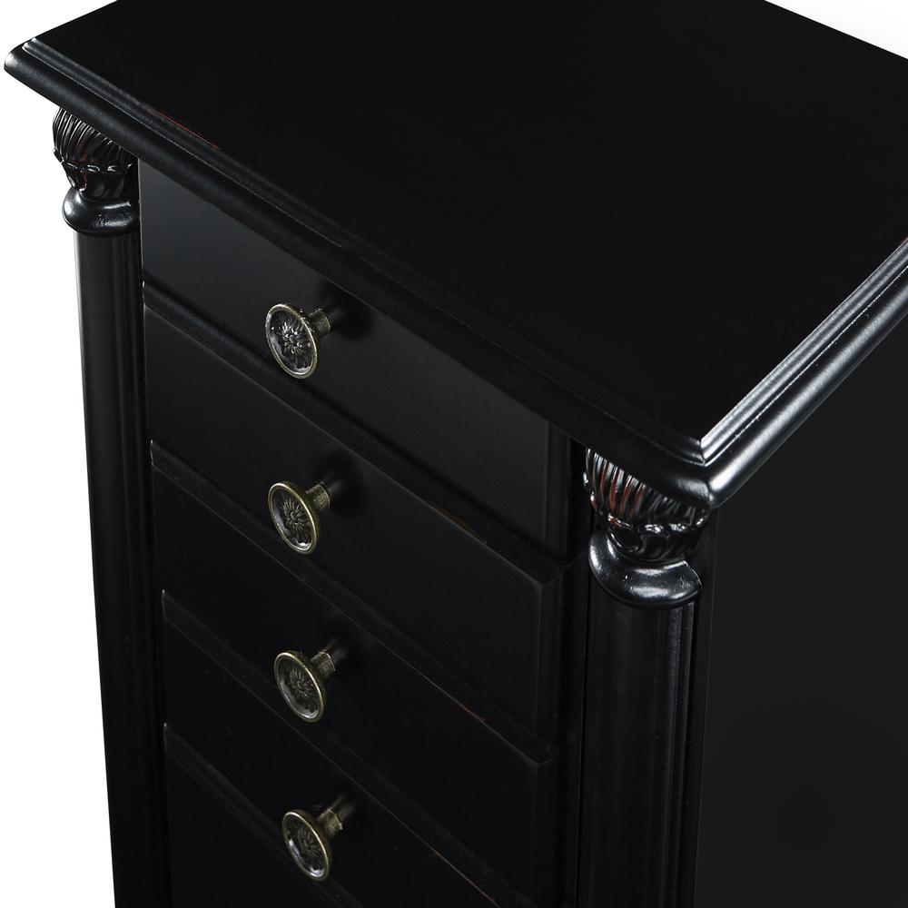 Ebony Jewelry Armoire. Picture 3