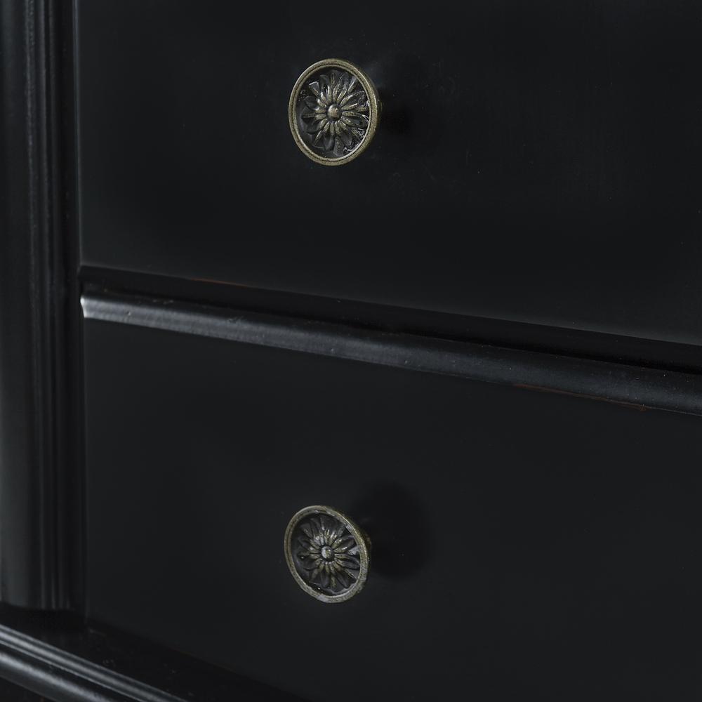 Ebony Jewelry Armoire. Picture 5