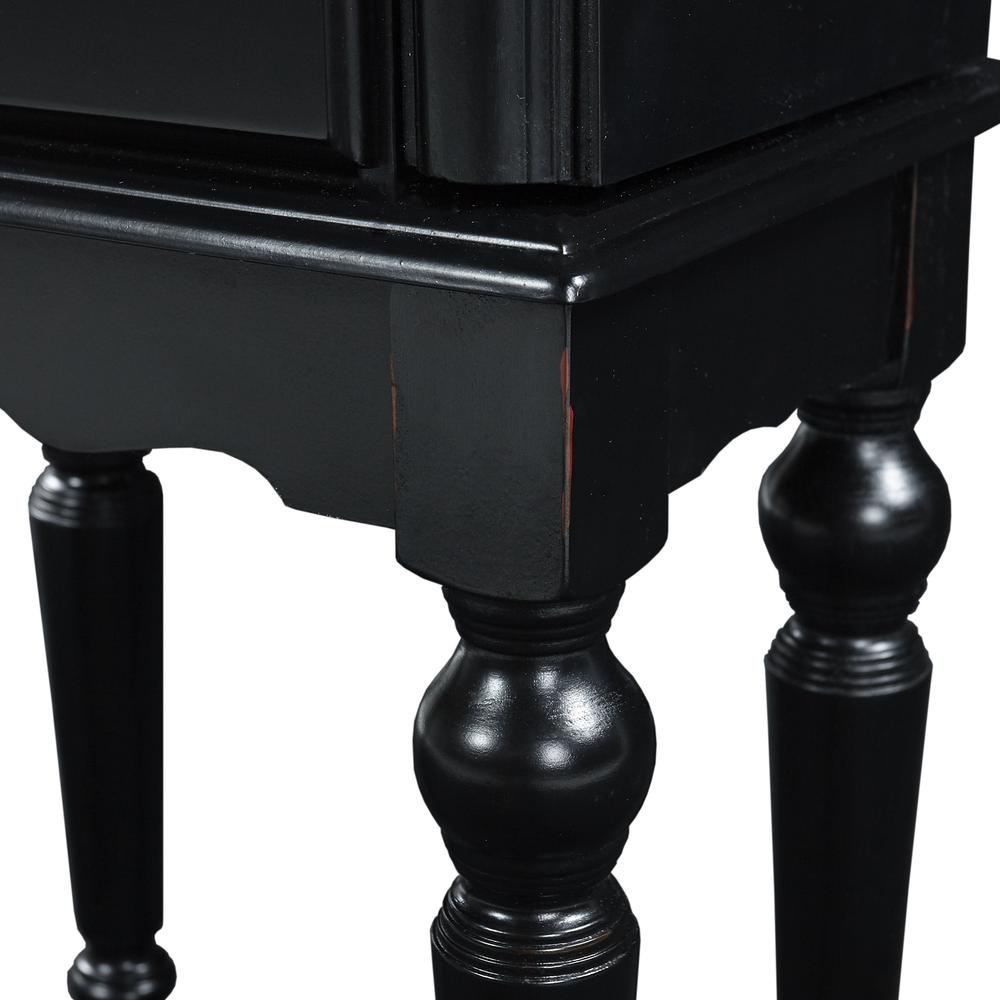 Ebony Jewelry Armoire. Picture 7