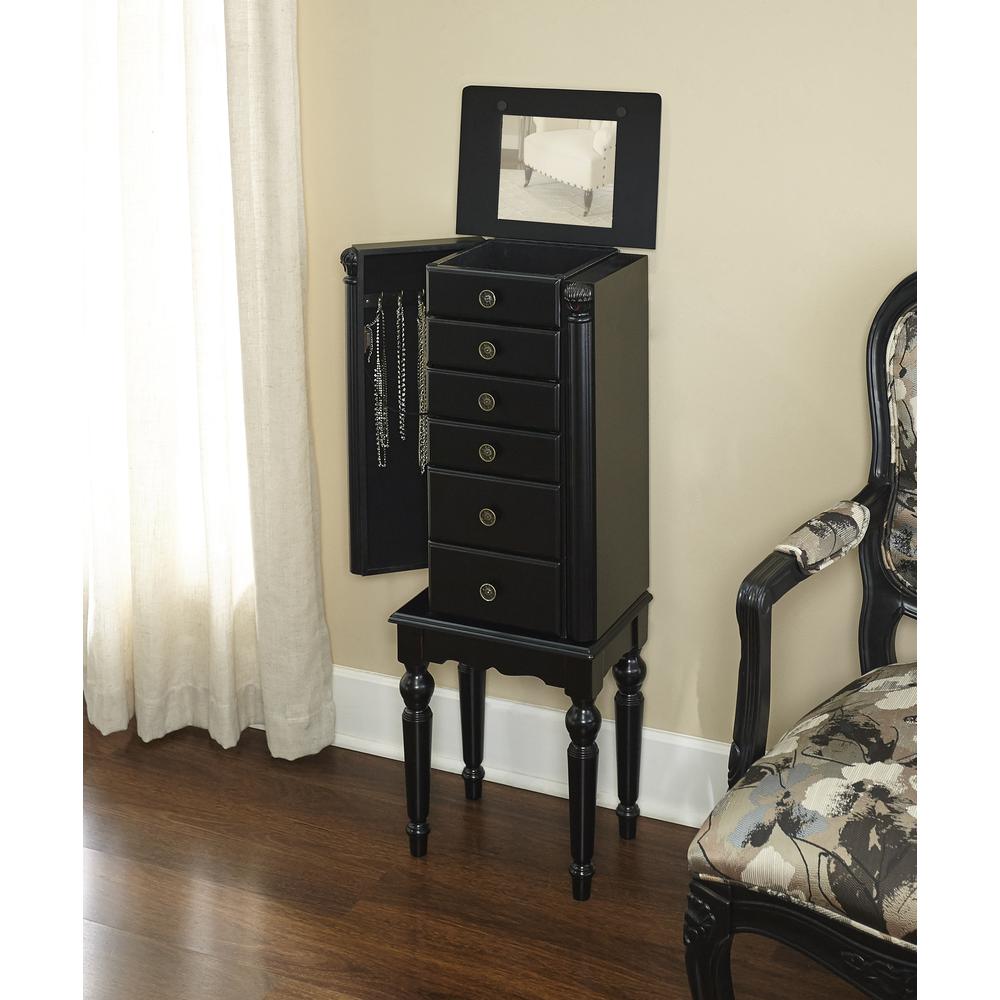 Ebony Jewelry Armoire. Picture 8