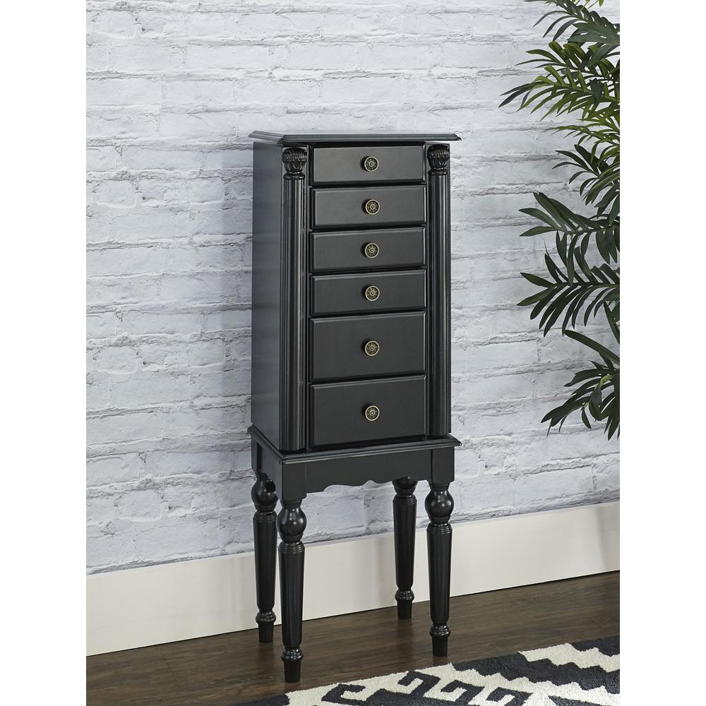 Ebony Jewelry Armoire. Picture 9