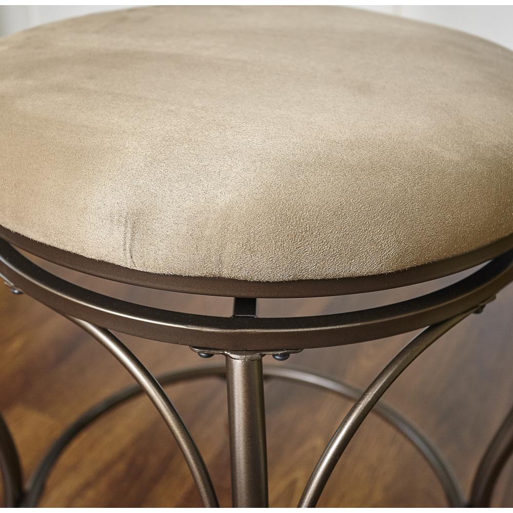 Big and Tall Scroll Circle Back Counter Stool. Picture 4