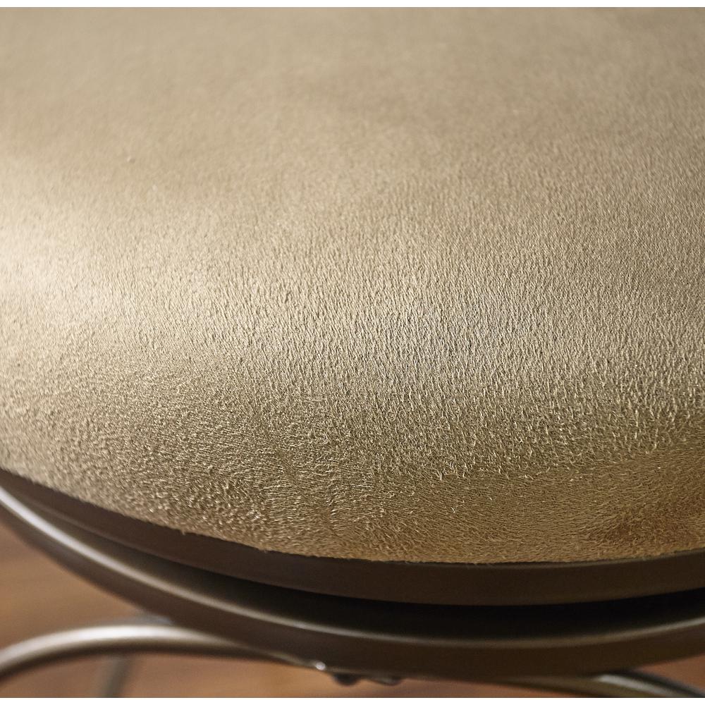 Big and Tall Scroll Circle Back Counter Stool. Picture 5