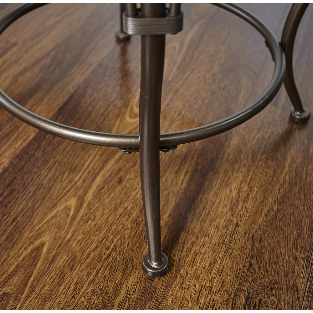 Big and Tall Scroll Circle Back Counter Stool. Picture 11