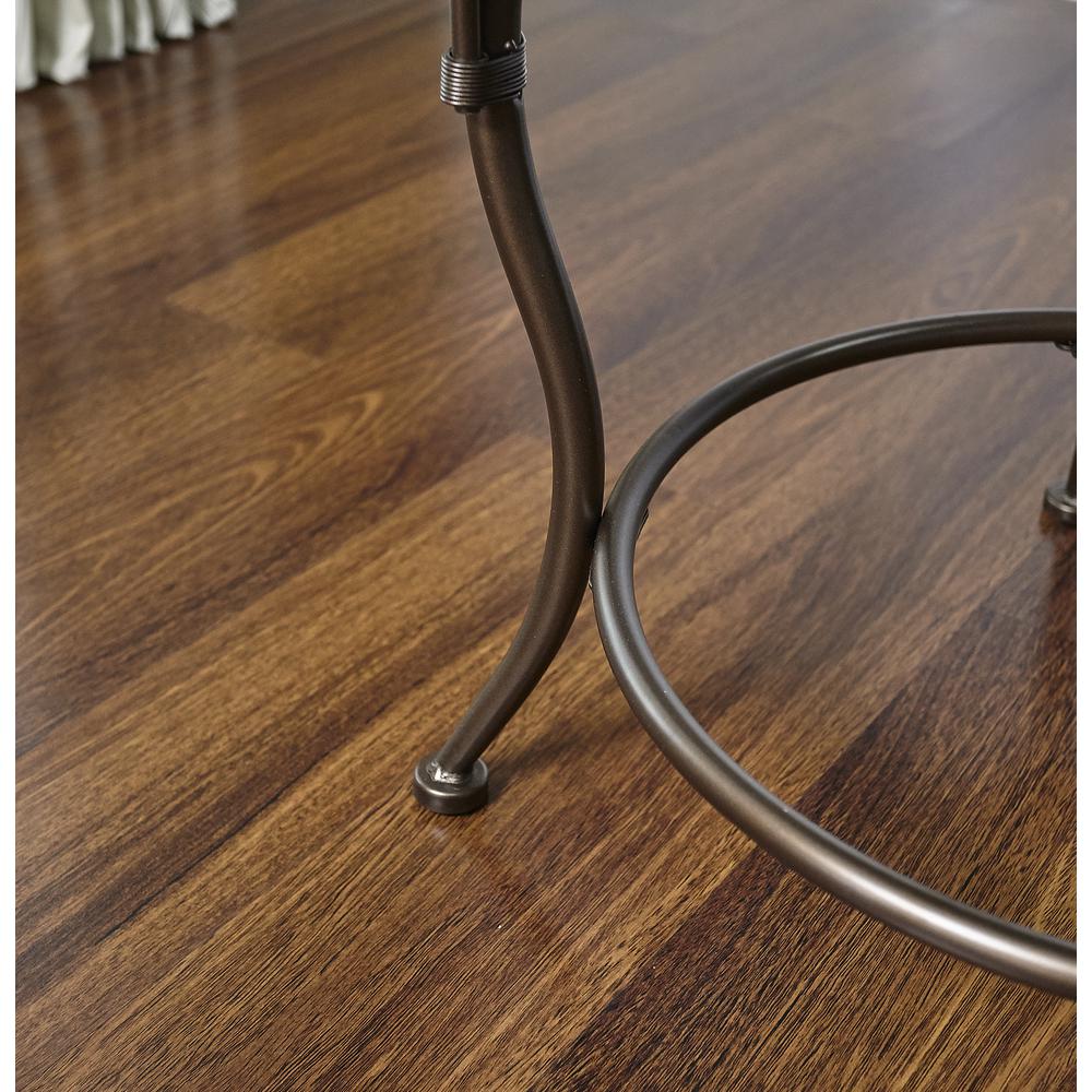 Big and Tall Scroll Circle Back Counter Stool. Picture 14