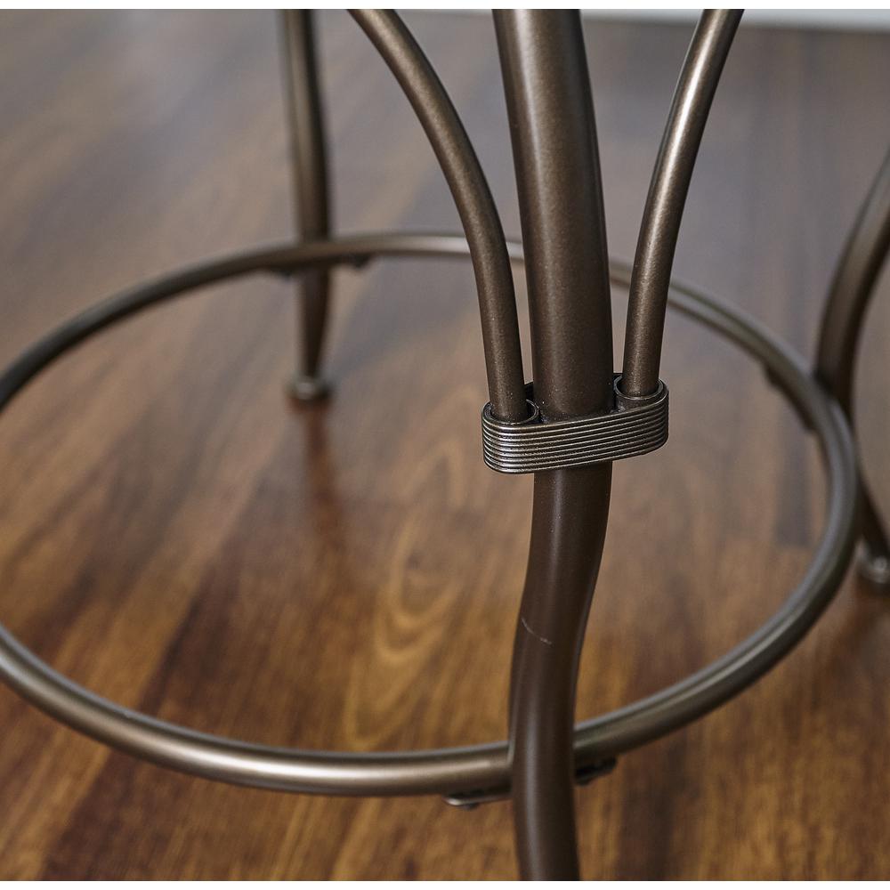 Big and Tall Scroll Circle Back Counter Stool. Picture 16