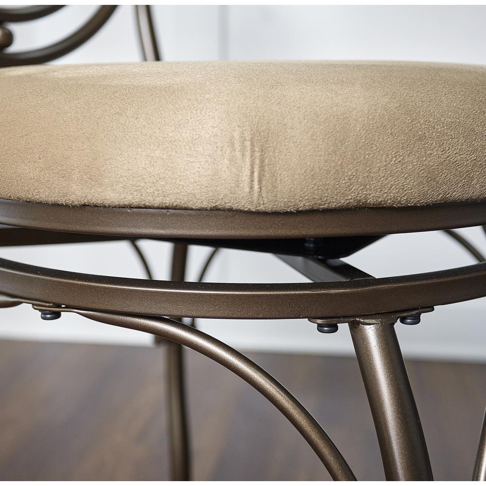 Big and Tall Scroll Circle Back Counter Stool. Picture 18