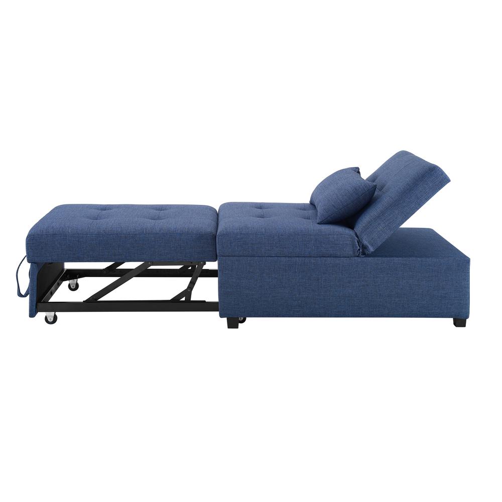 Boone Sofa Bed Blue. Picture 7