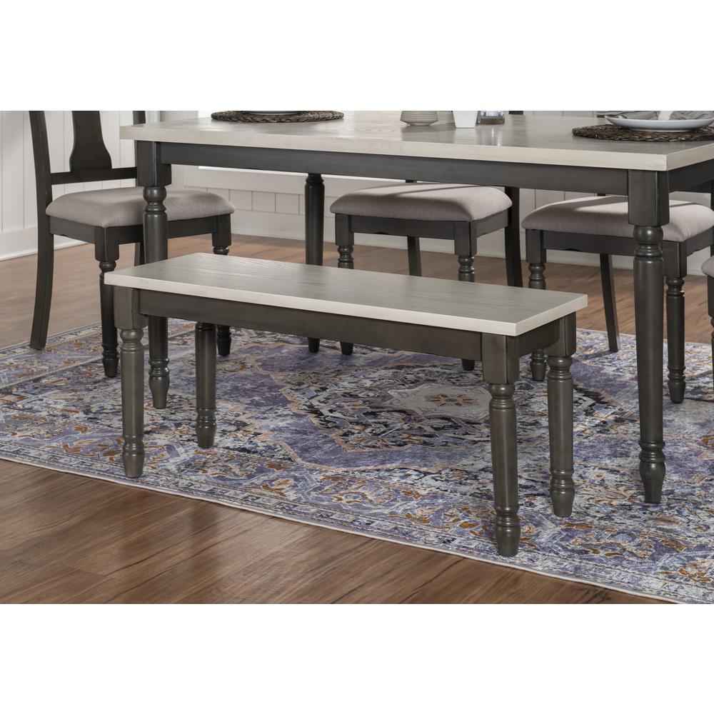 Willow Grey Bench. Picture 4