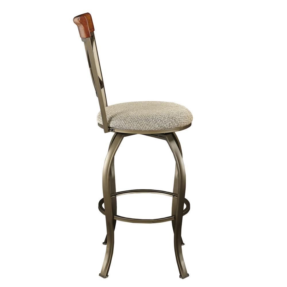 Hamilton Swivel Bar Stool. Picture 3
