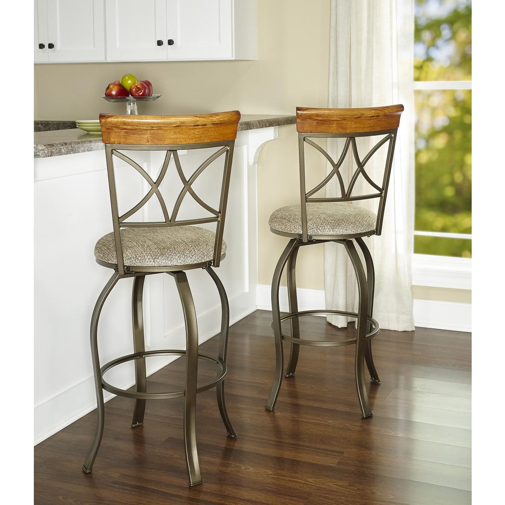 Hamilton Swivel Bar Stool. Picture 6