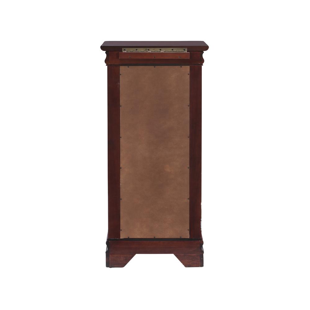 Louis Philippe Marquis Cherry Jewelry Armoire. Picture 6
