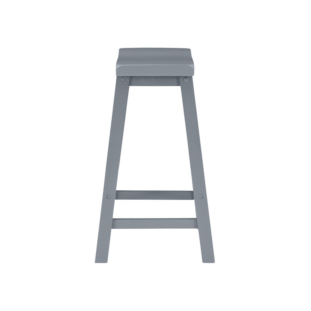 Logan Counter Stool Grey. Picture 2