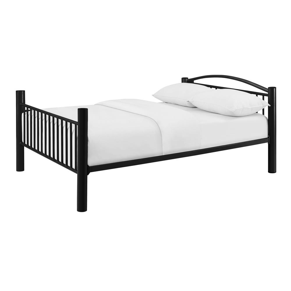 Heavy Metal Black Full Over Full Bunk Bed. Picture 8
