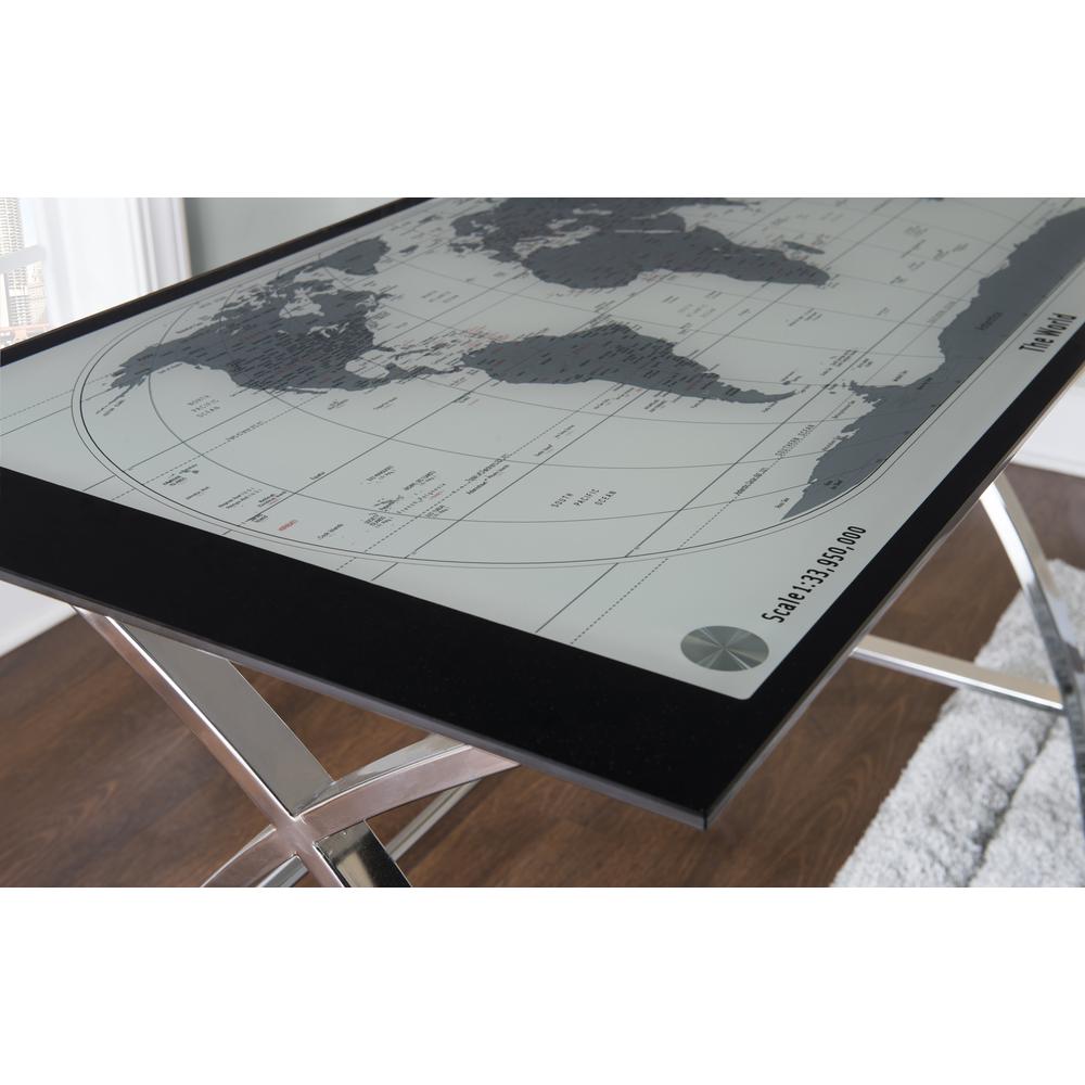 Black Gas Lift Desk Chair. Picture 6