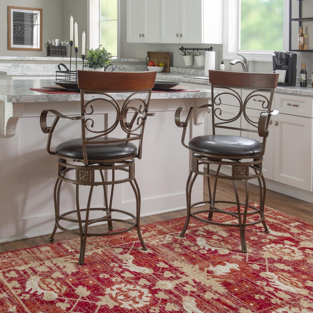 Beeson Big And Tall Counter Stool Arm. Picture 7