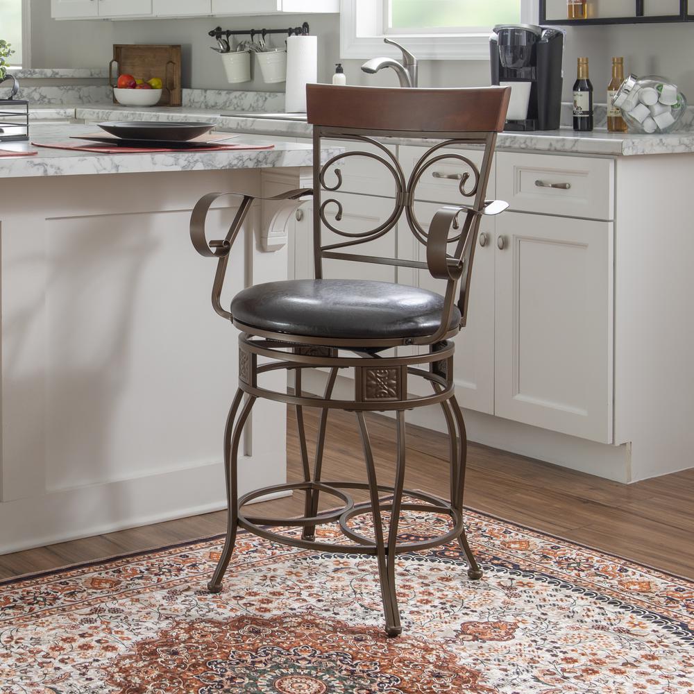 Beeson Big And Tall Counter Stool Arm. Picture 6