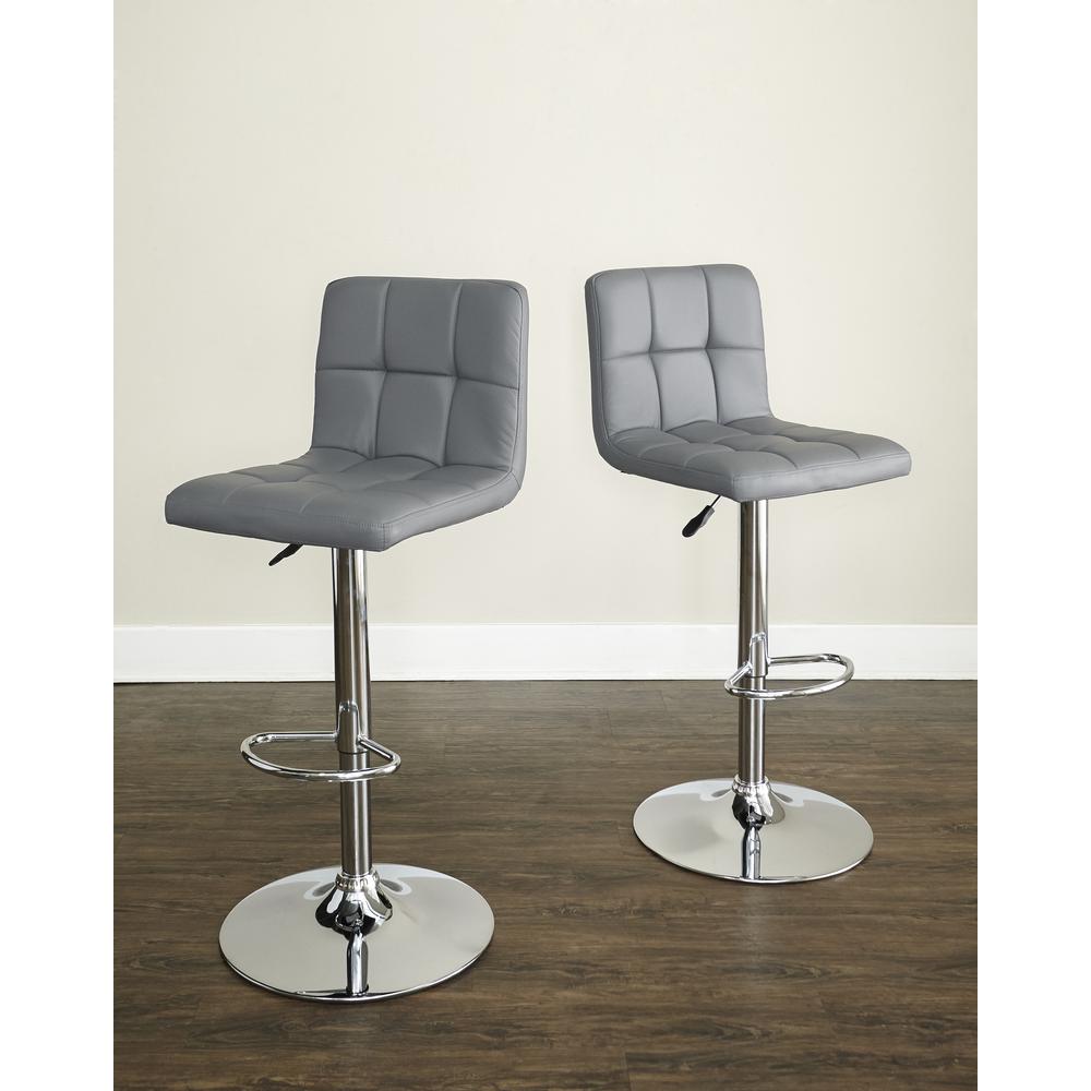 Clayton Barstool Grey. Picture 10
