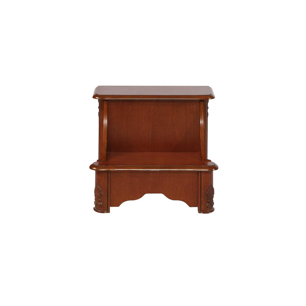 Woodbury Mahogany Bed Steps with Storage. Picture 2