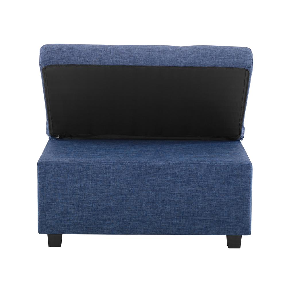 Boone Sofa Bed Blue. Picture 2
