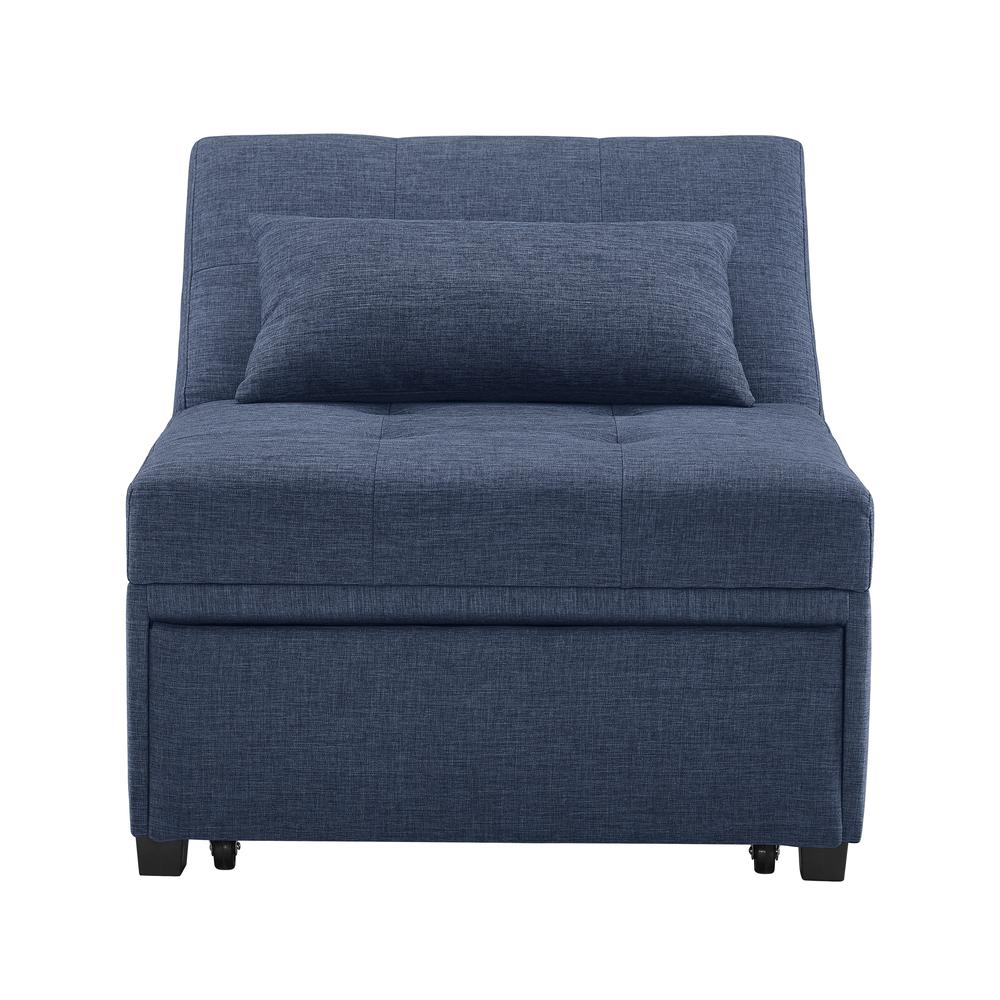 Boone Sofa Bed Blue. Picture 1
