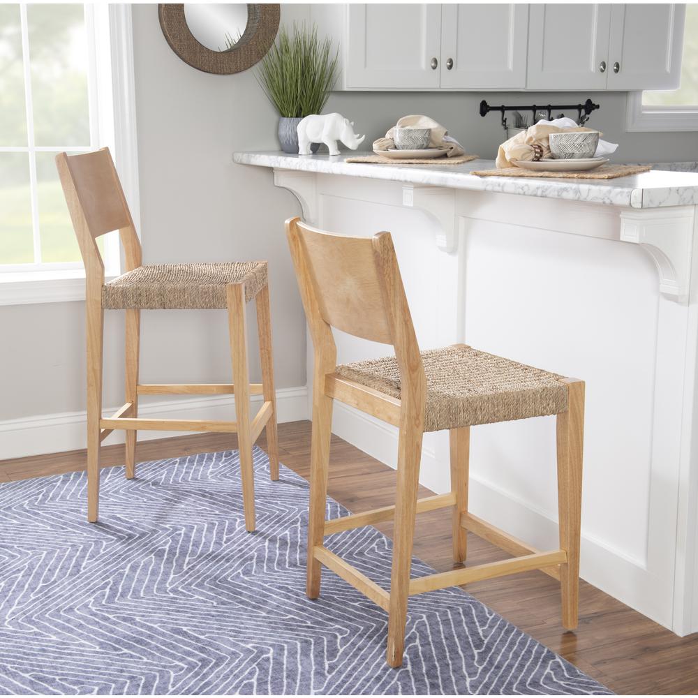 Cadence Barstool Natural Set Of 2. Picture 6