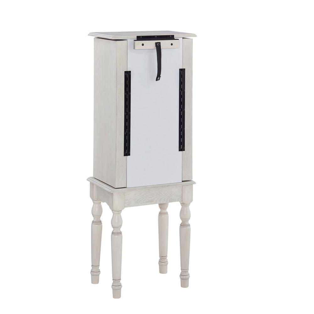 Imogen Jewelry Armoire  Off White. Picture 4