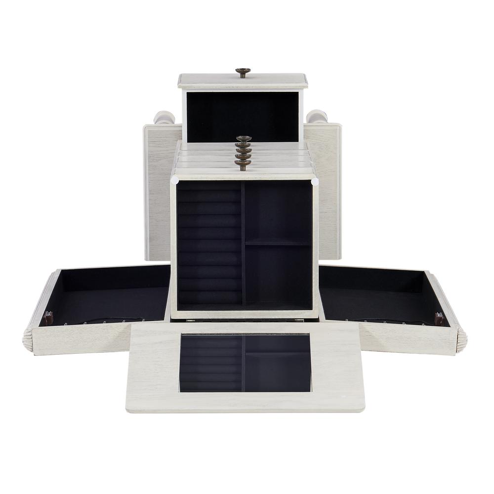 Imogen Jewelry Armoire  Off White. Picture 9