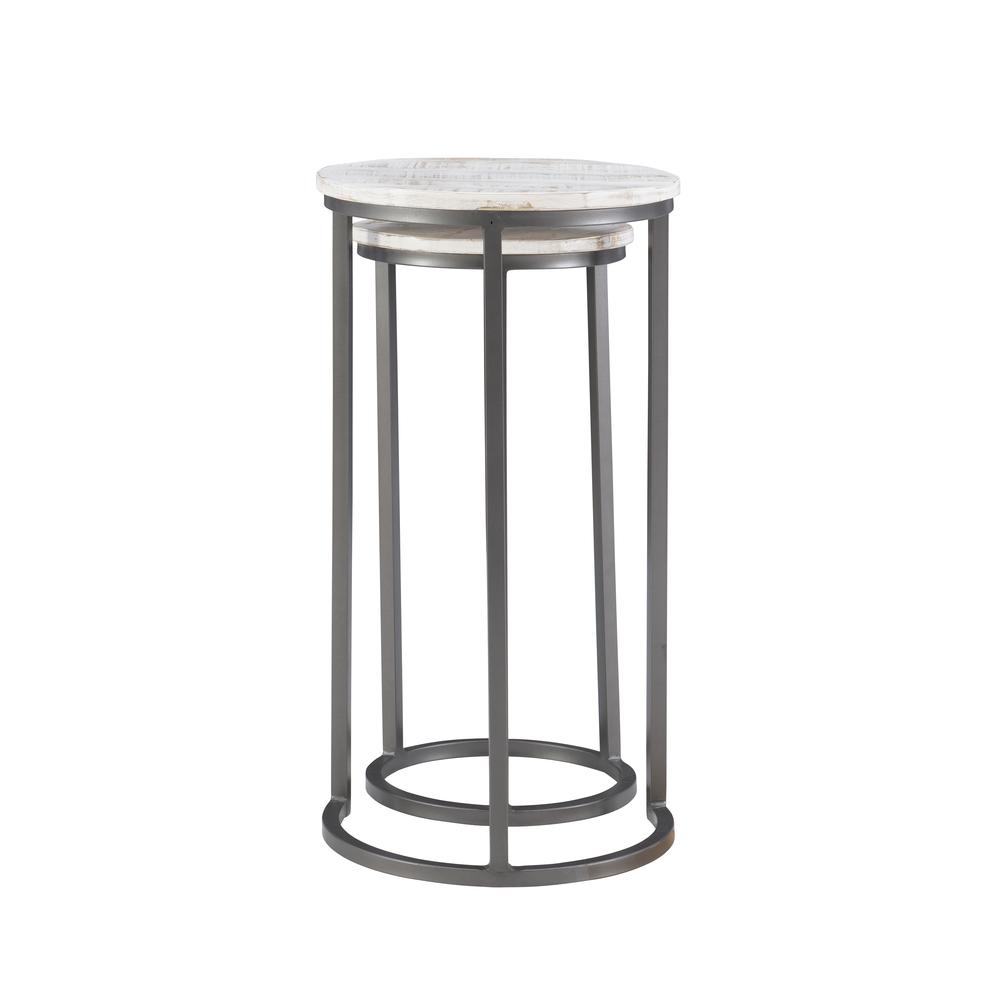 Weston Nesting Tables White. Picture 5