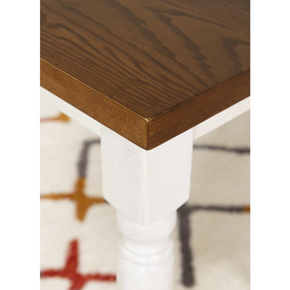 Willow Brown Dining Table. Picture 4