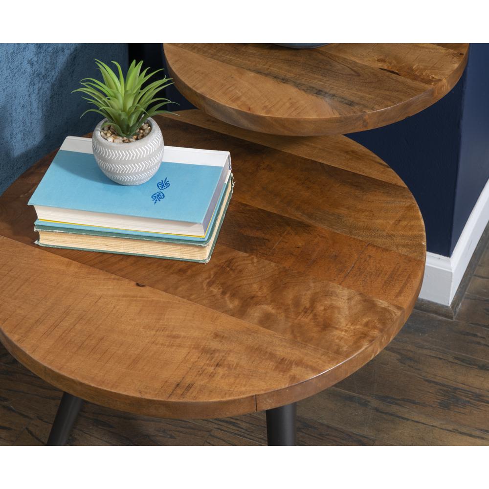 Collis Two Tiered Side Table. Picture 6
