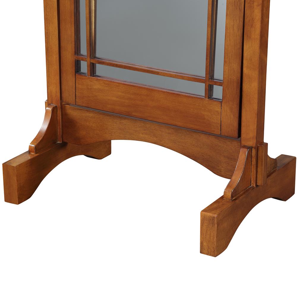 Mission Oak Cheval Mirror. Picture 4