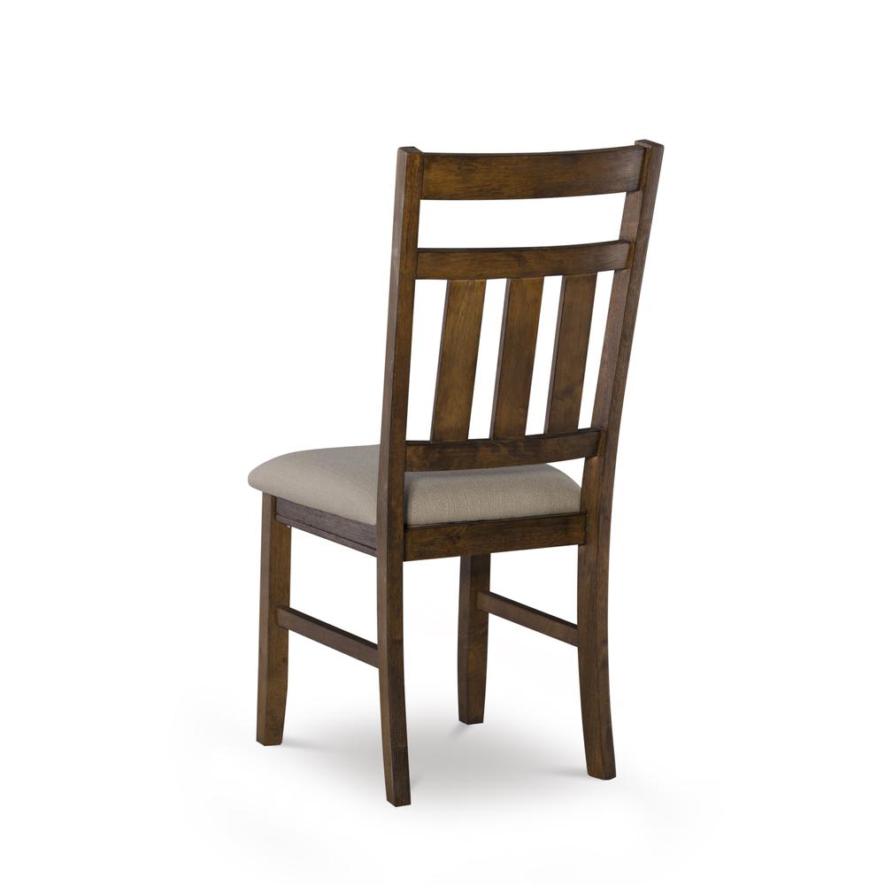 Turino Rustic Umber Side Chair. Picture 3