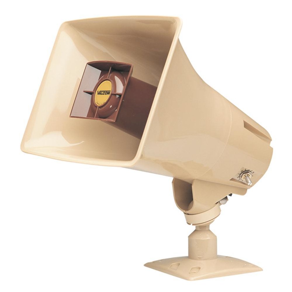 5Watt 1Way Paging Horn BEIGE. Picture 1