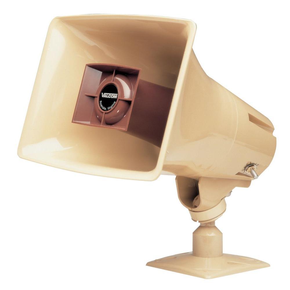 15Watt 1Way Paging Horn BEIGE. Picture 1