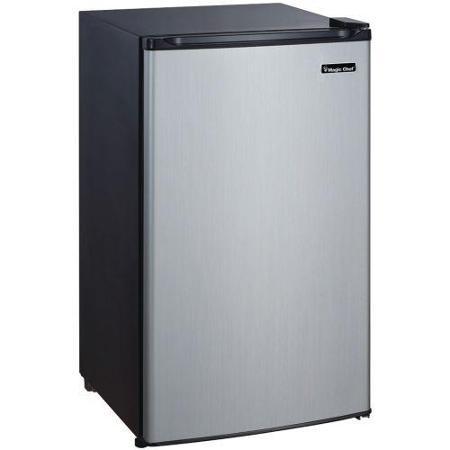 3.5 cf Refrigerator STAINLESS. Picture 1