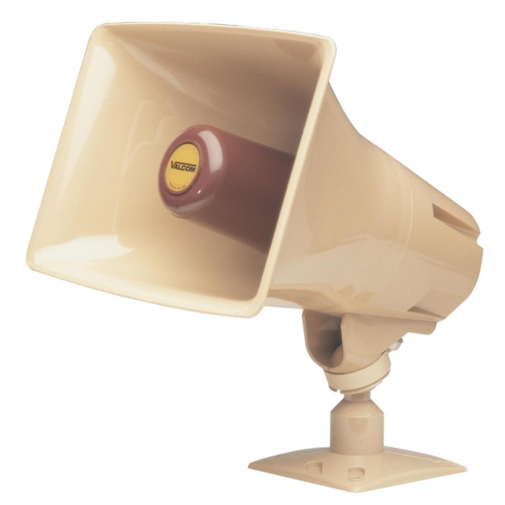 Talkback Paging Horn - Beige. Picture 1