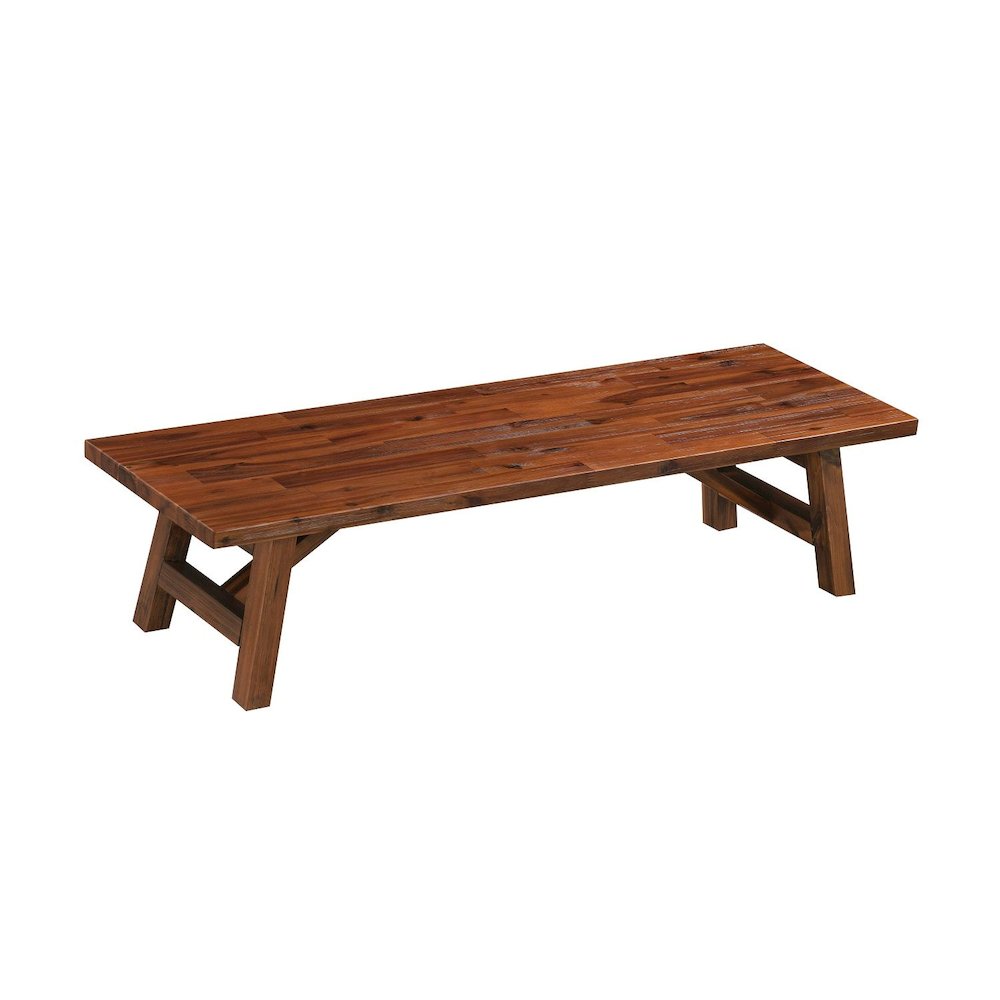 Rasmus Accent Plant Table - Chestnut Wire-Brush Finish. Picture 2
