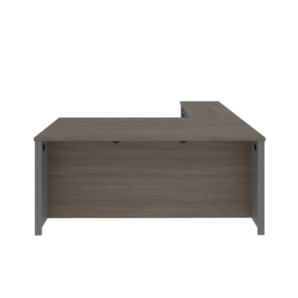 L-Shaped Desk with Pedestal. Picture 4