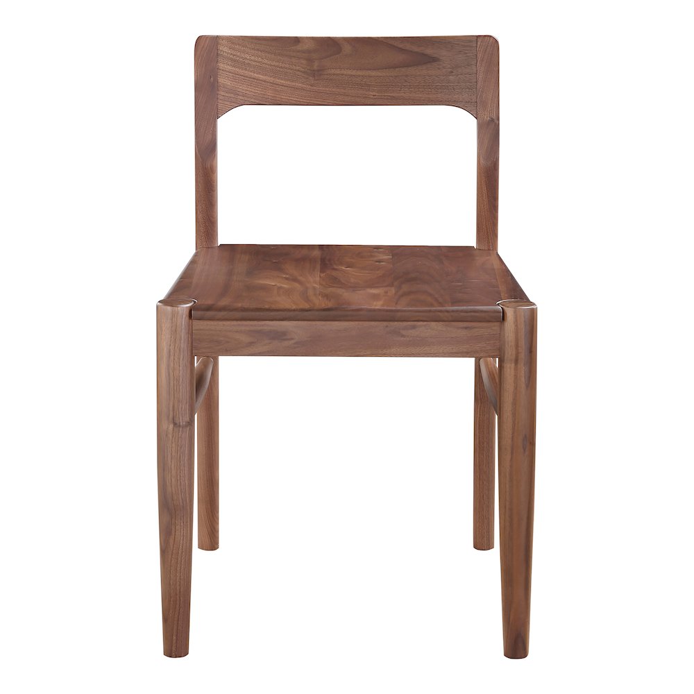Owing Dining Chair Walnut Brown - Set Of Two. Picture 9