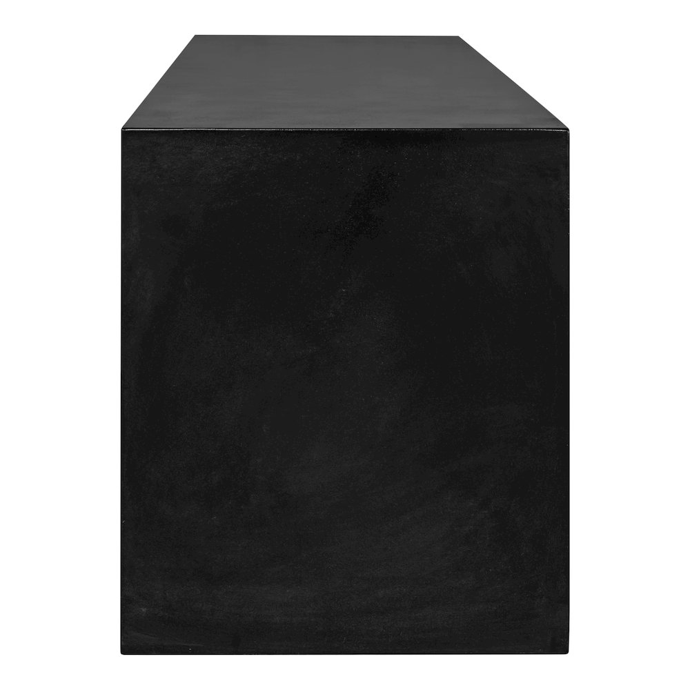 Lazarus Outdoor Bench Black. Picture 5