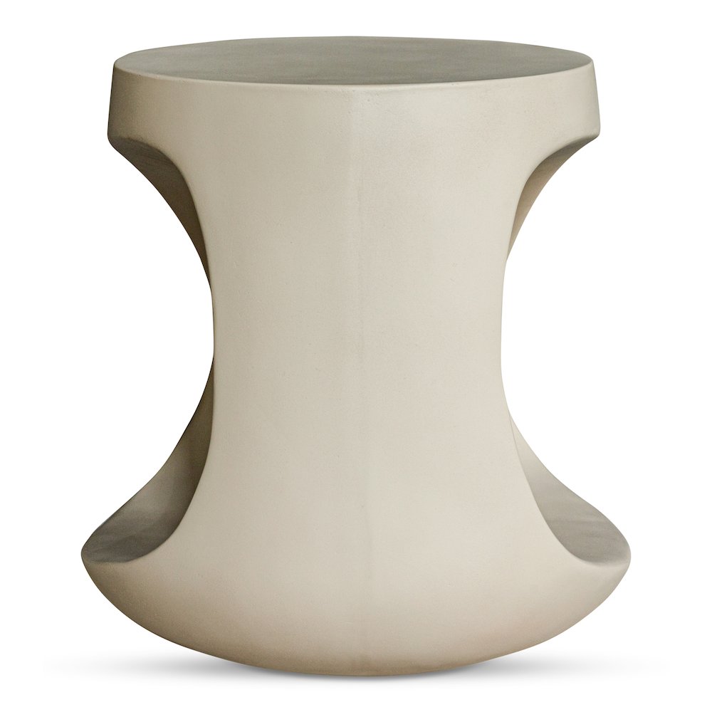Rothko Outdoor Stool Cream. Picture 6