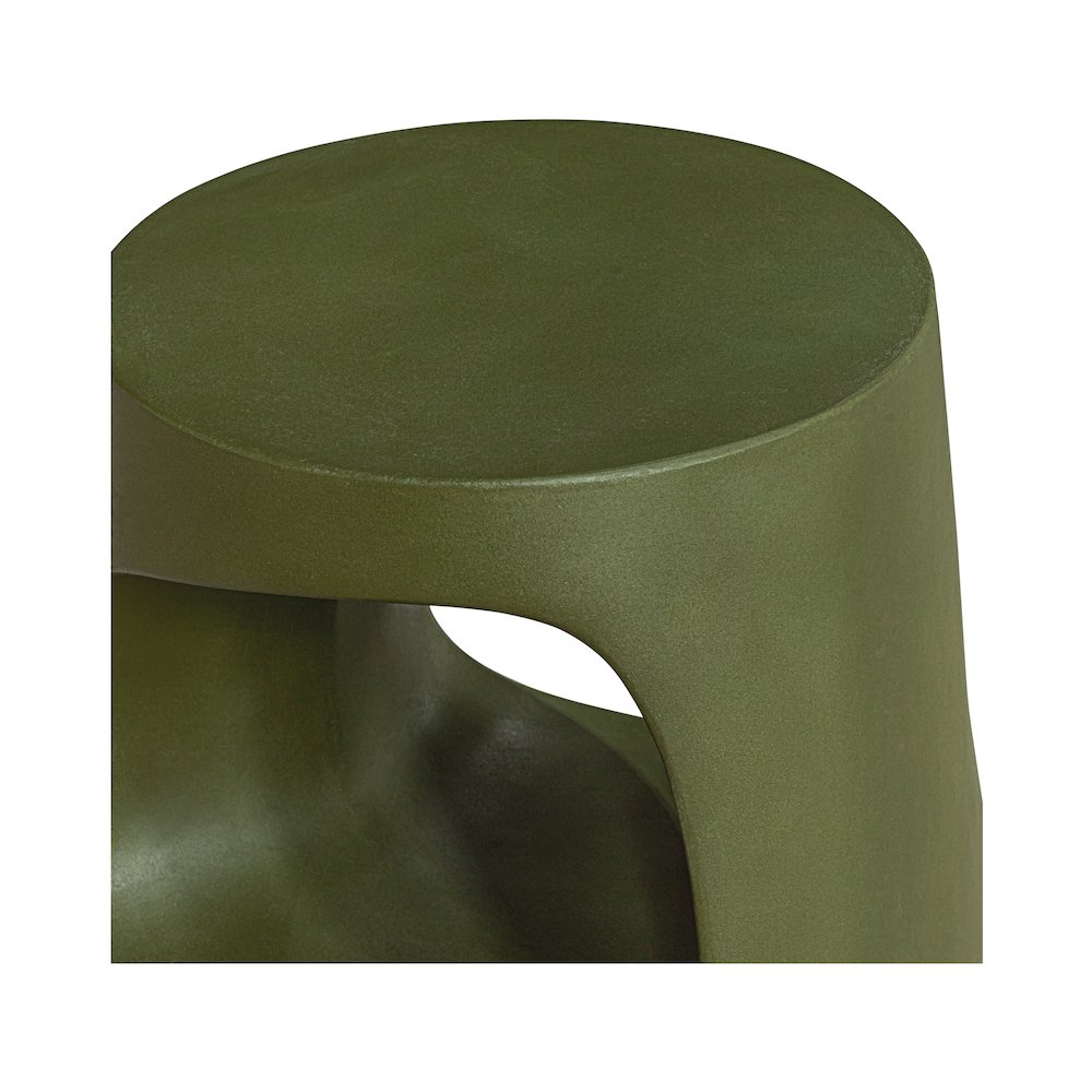 Rothko Outdoor Stool Green. Picture 7