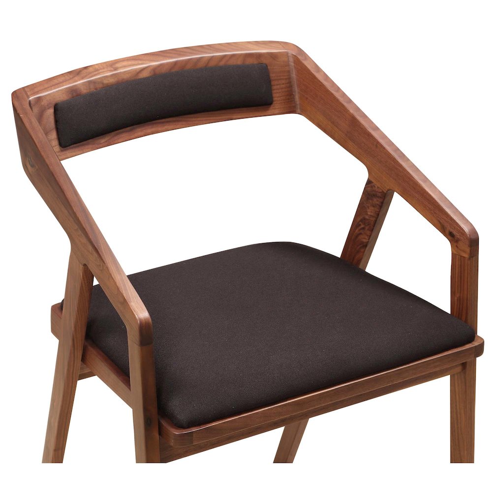 Padma Arm Chair Black. Picture 7