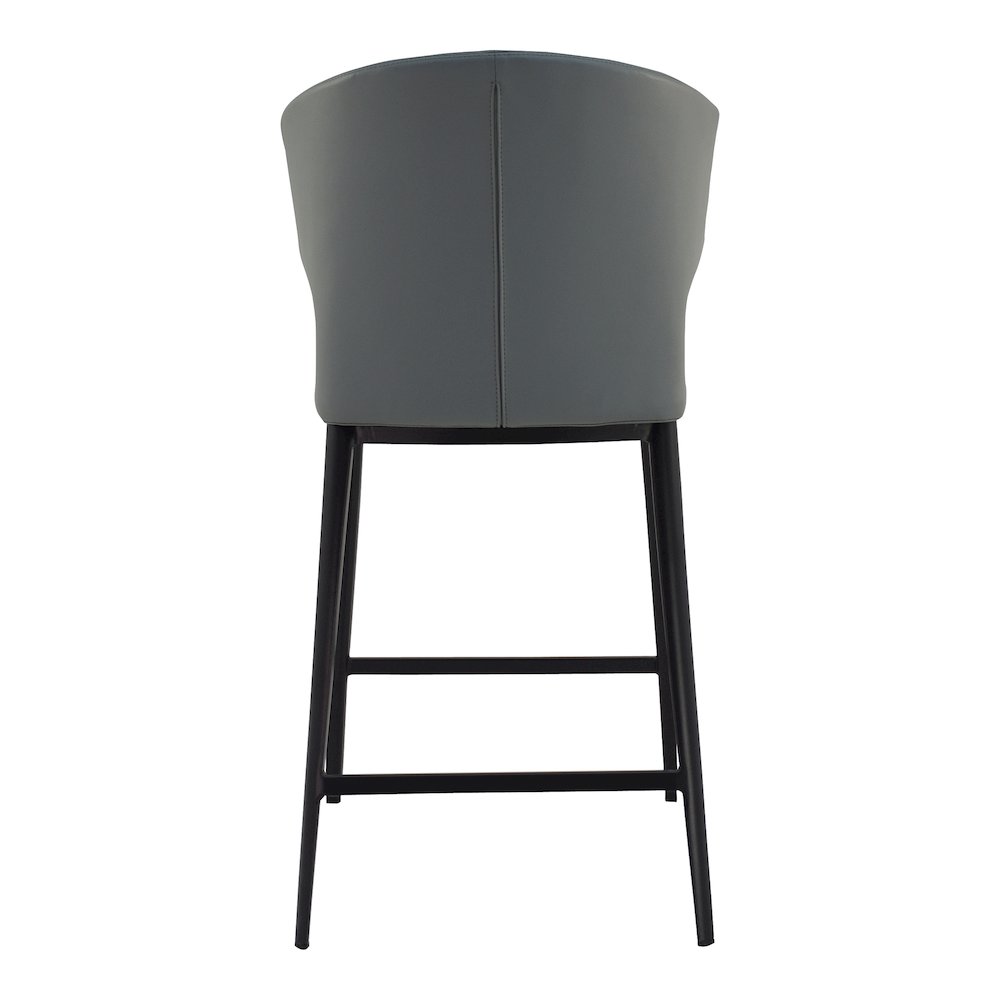 Delaney Counter Stool Grey. Picture 4