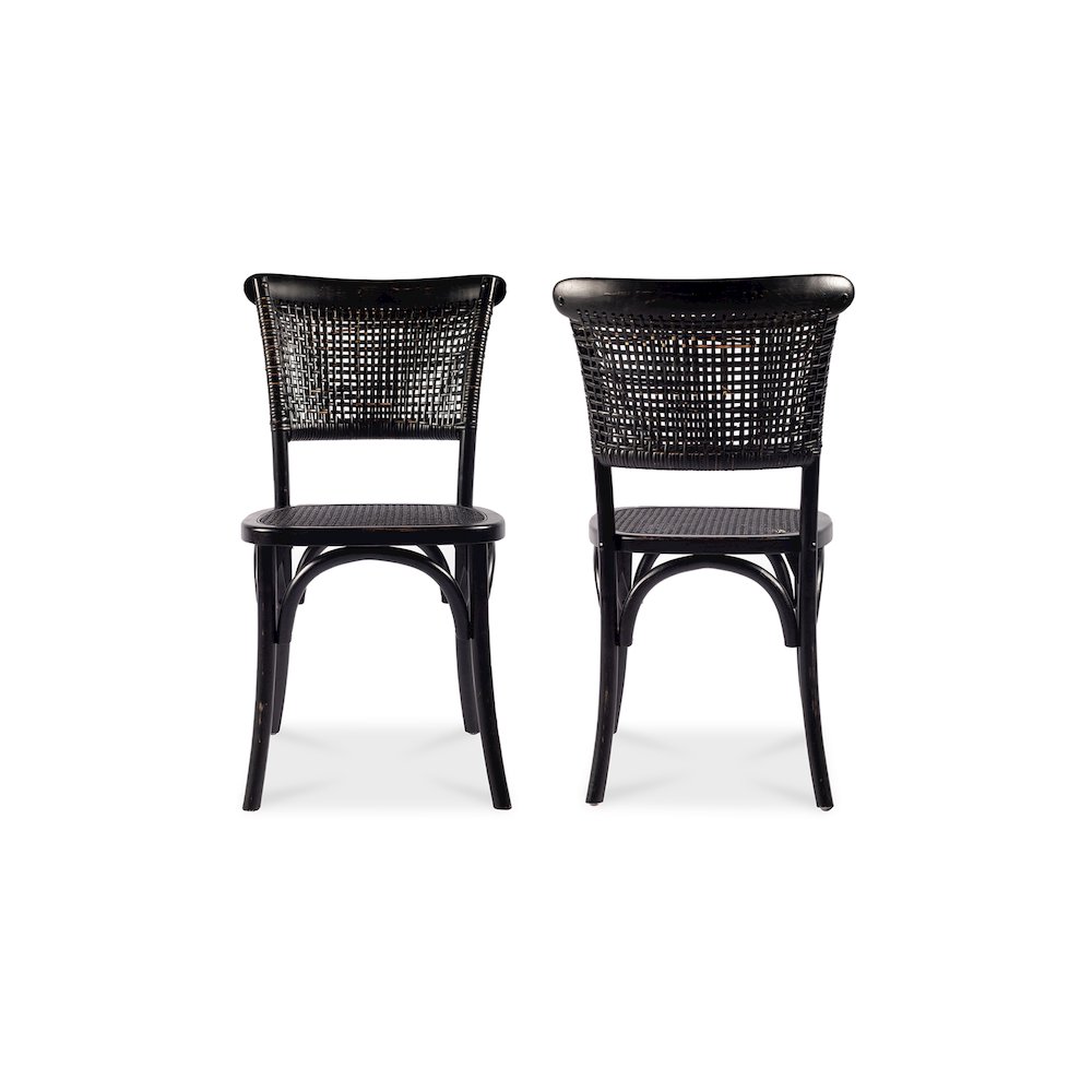 Churchill Dining Chair Antique Black - Set Of Two. Picture 17